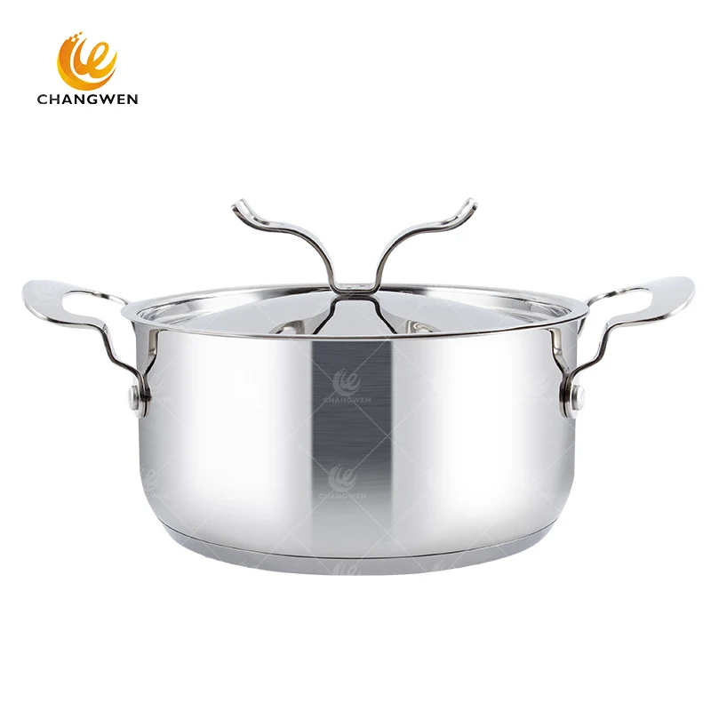 Wholesale wholesale 3 qt stainless steel stock pot,yutai factory China  cookware suppliers Manufacturer and Factory