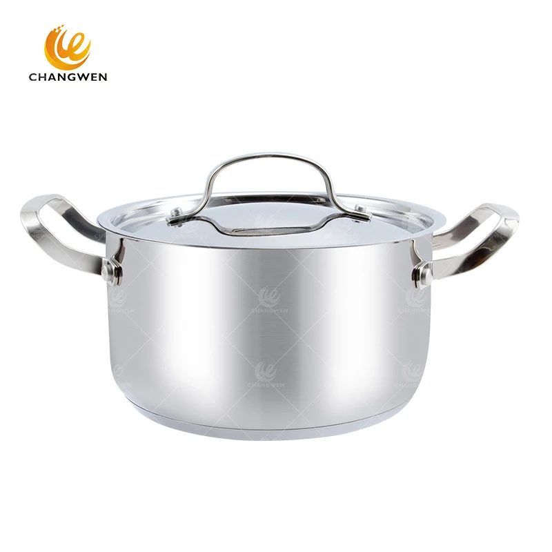 Wholesale wholesale 3 qt stainless steel stock pot,yutai factory China  cookware suppliers Manufacturer and Factory