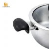 Factory Customized Durable Stainless Steel Single Pot Cookware Casserole With Glass Lid OEM CW-S0025 - Image 7