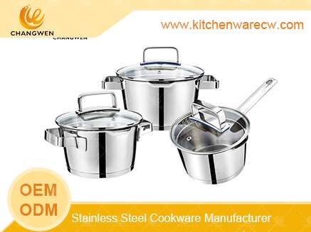 Stainless steel pot, aluminum pot, glass pot which is more healthy and durable