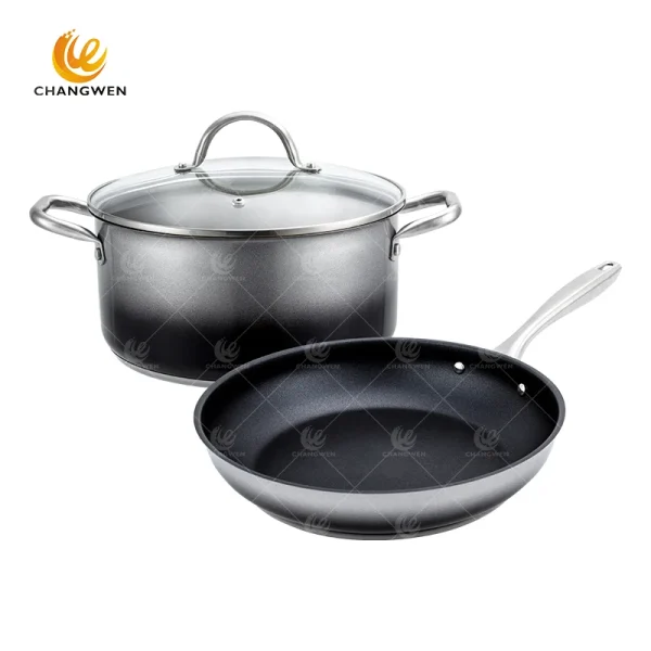 stainless steel pot