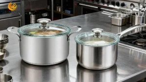 stainless steel pot 2 set