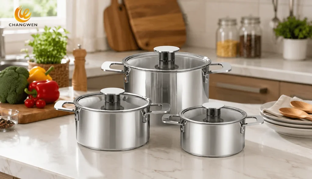 What factors make up the stainless steel cookware OEM price?
