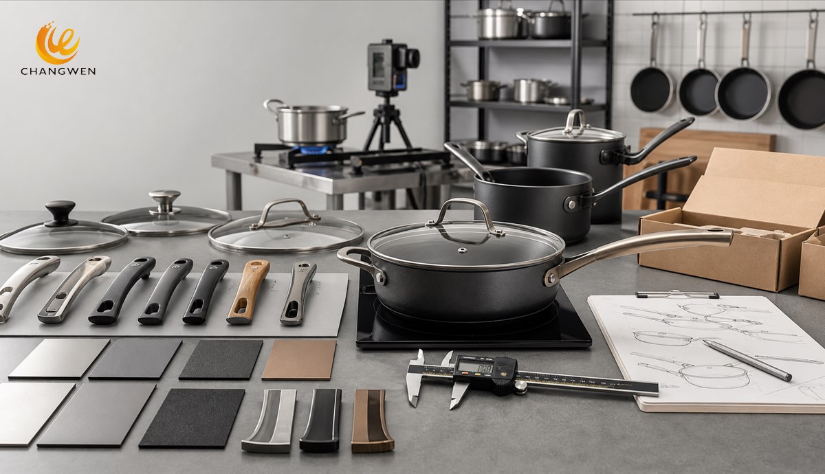Private label cookware prototype and product validation